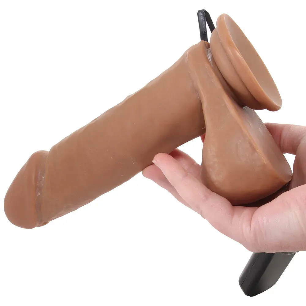 Blush  Coverboy Soccer Champ 8 Inch Vibrating Dildo 7 Re-Seduce Mart