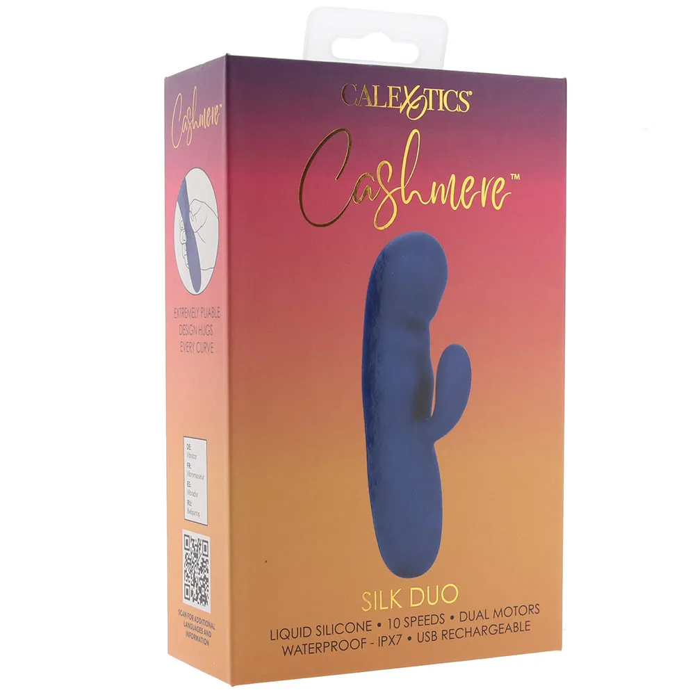 CalExotics  Cashmere Silk Duo Rabbit Vibe-Seduce Mart