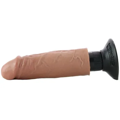 Pipedream  King Cock 10 Inch Vibrating Ballsy Dildo in Tan-Seduce Mart