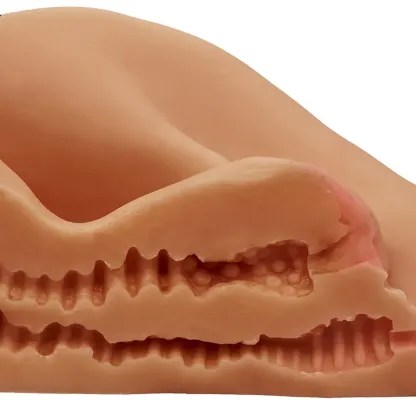 CalExotics  Stroke It Life-Size Pussy Masturbator in Brown