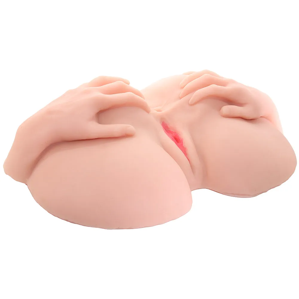 X-Gen  Zolo Vibrating Spread Wide Pussy &amp; Ass Masturbator