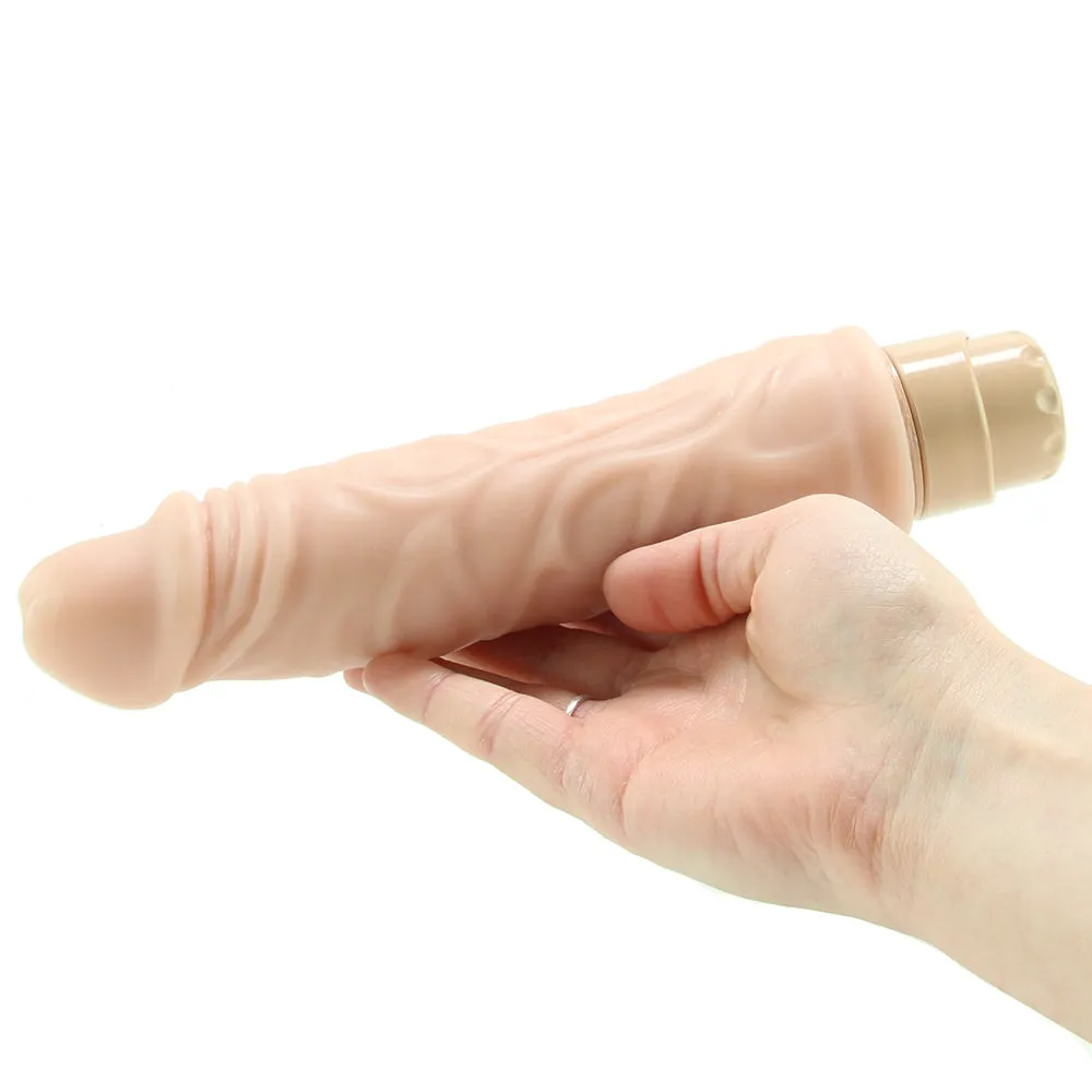 Blush  Dr. Skin 8.5 Inch Vibe 10 in Beige-Seduce Mart