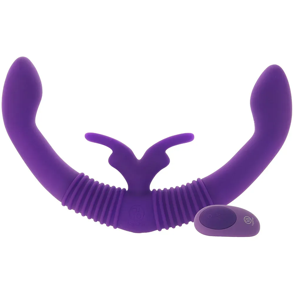 Electric Eel  Together Remote Couple's Vibe in Purple-Seduce Mart