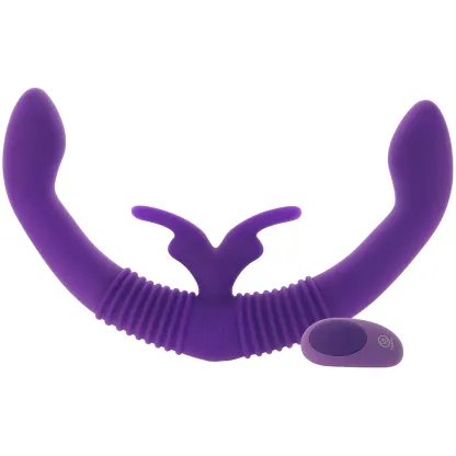 Electric Eel  Together Remote Couple's Vibe in Purple-Seduce Mart