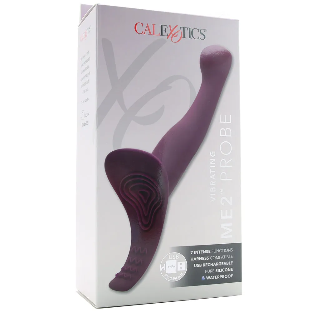 CalExotics  ME2 Vibrating Silicone Strap-On Ready Probe in Purple-Seduce Mart