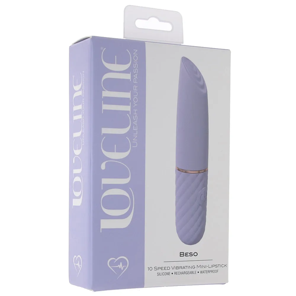 Shots Toys  Loveline Beso Mini-Lipstick Vibe-Seduce Mart