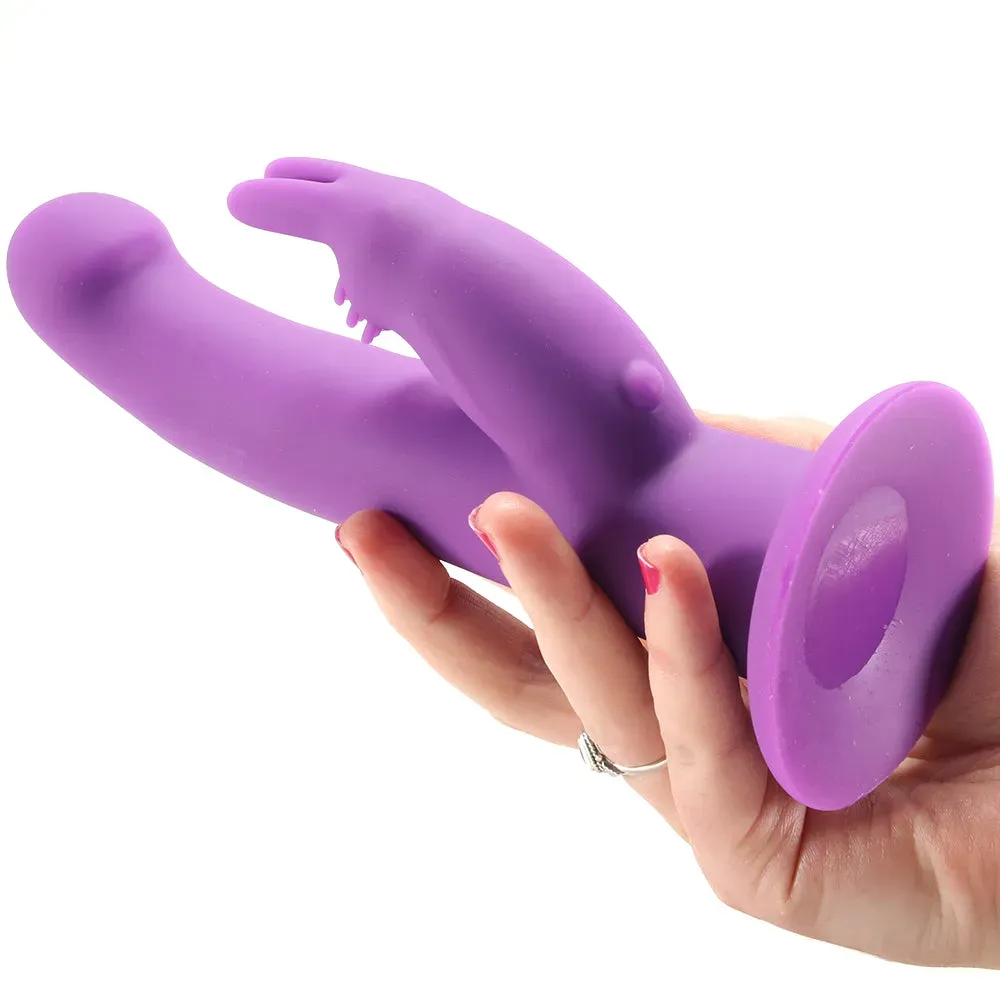 X-Gen  The G-Spot Rotating Rabbit Peg in Purple-Seduce Mart