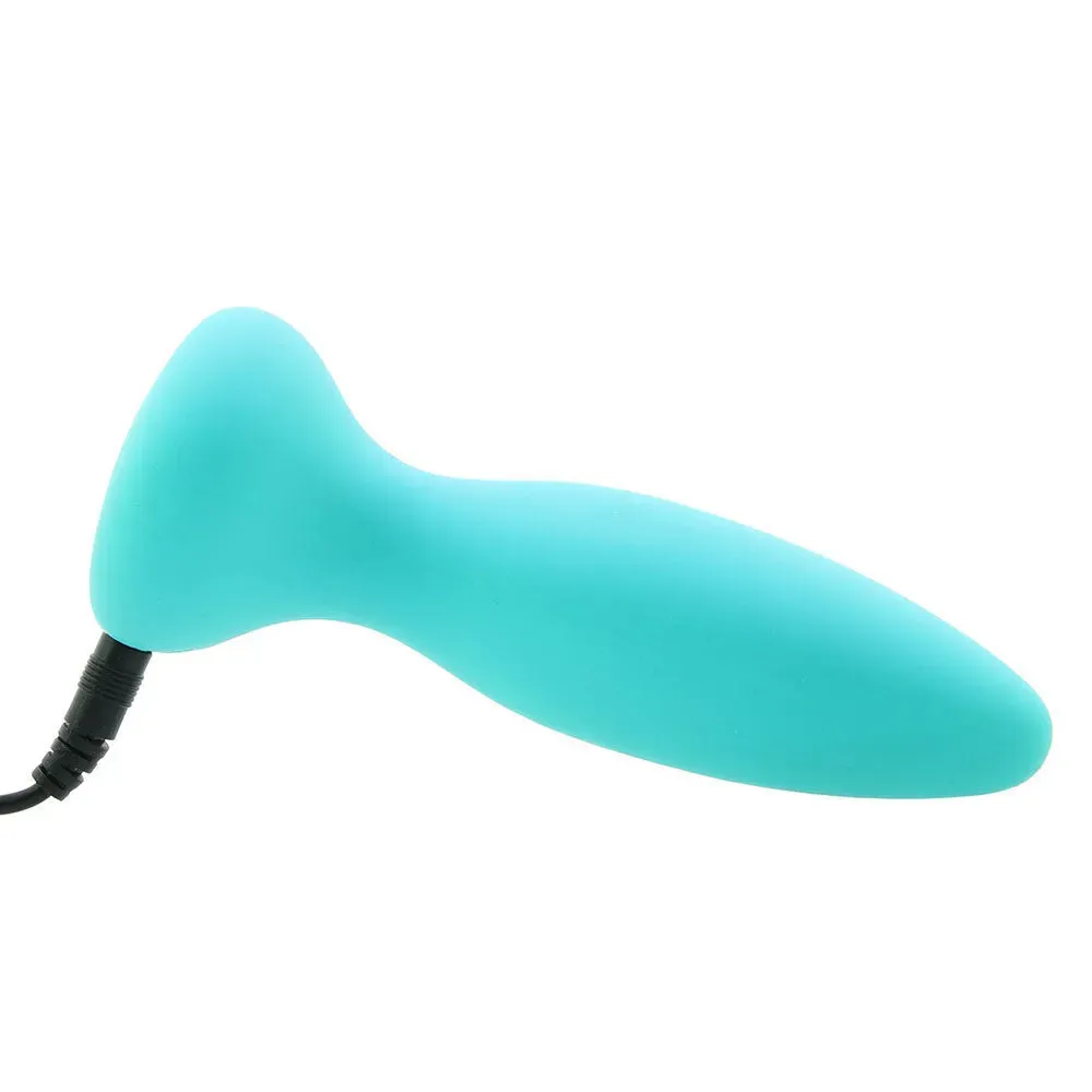 Doc Johnson  A-Play Adventurous Thrust Remote Butt Plug in Teal-Seduce Mart