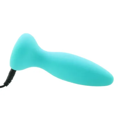 Doc Johnson  A-Play Adventurous Thrust Remote Butt Plug in Teal-Seduce Mart