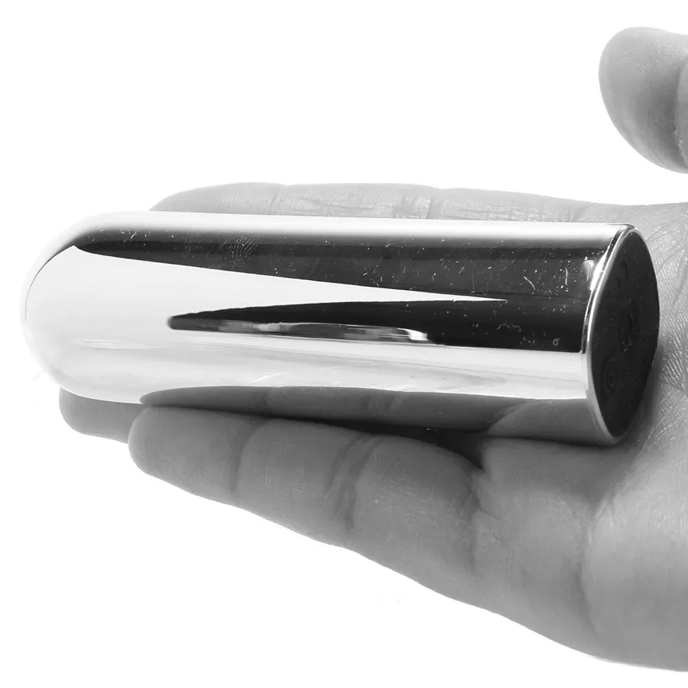 CalExotics  Glam Rechargeable Bullet Vibrator in Silver-Seduce Mart