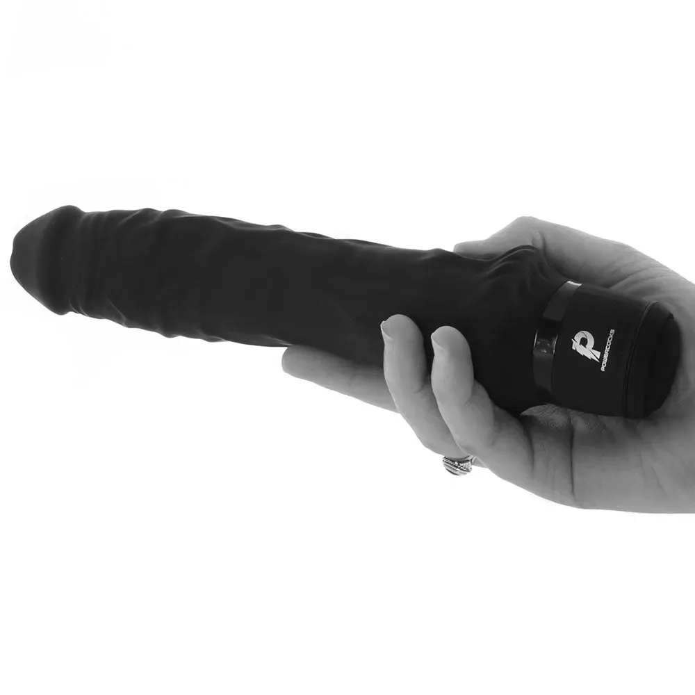Electric Eel  PowerCock 8 Inch Girthy Realistic Vibe in Black-Seduce Mart