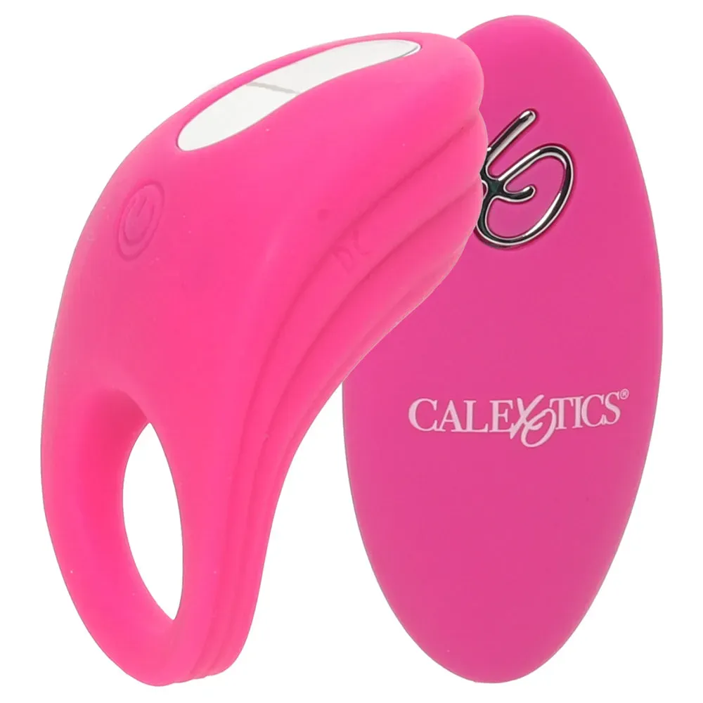 CalExotics  Silicone Remote Vibrating Pleasure Ring-Seduce Mart