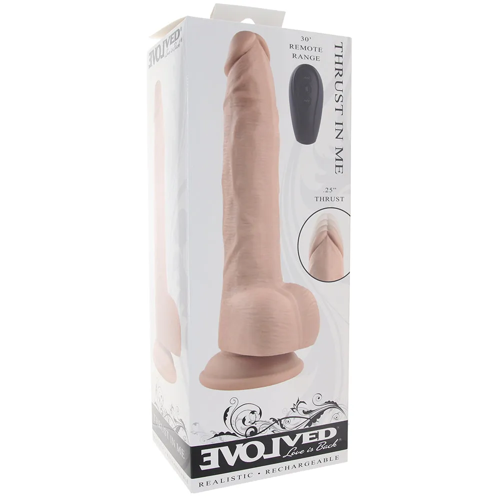 Evolved Novelties  Thrust In Me Vibe in Light-Seduce Mart