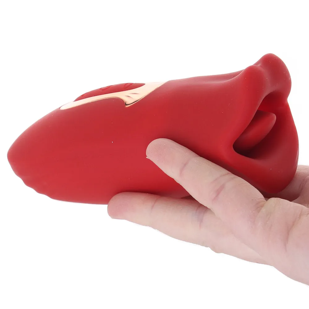 XR Brands  Lickgasm Kiss &amp; Tell Dual Mini Vibe-Seduce Mart