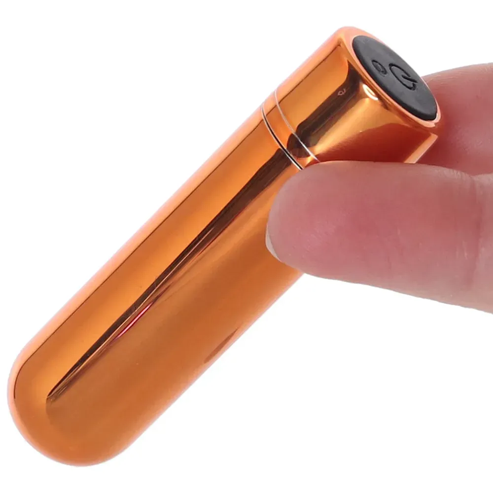 Blush  Kool Vibes Rechargeable Mini Bullet in Tangerine-Seduce Mart