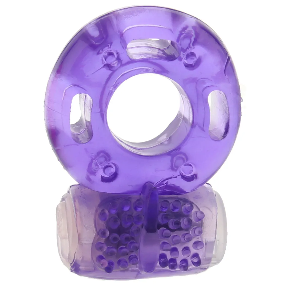 CalExotics  Vibrating Ring in Purple-Seduce Mart