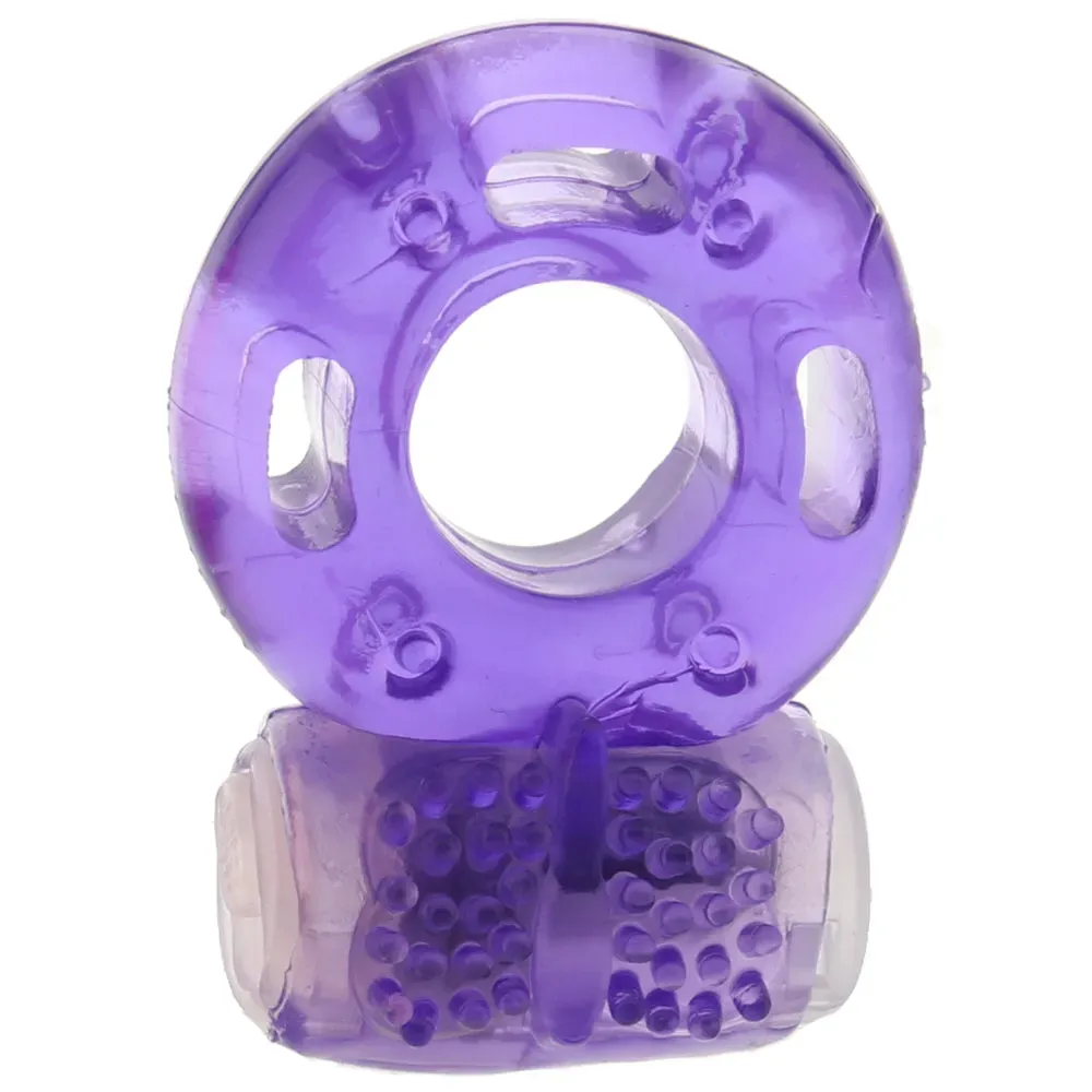 CalExotics  Vibrating Ring in Purple-Seduce Mart