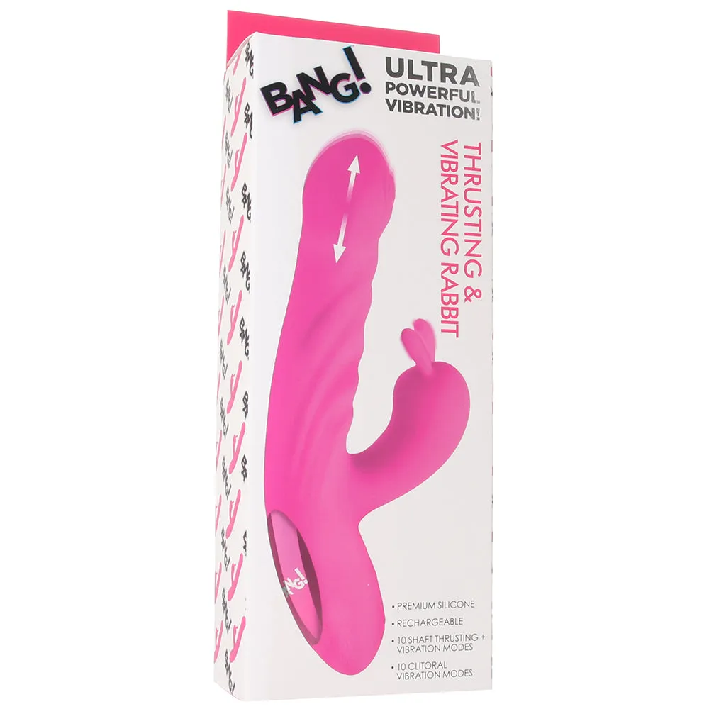 XR Brands  Bang! Thrusting &amp; Vibrating Rabbit-Seduce Mart