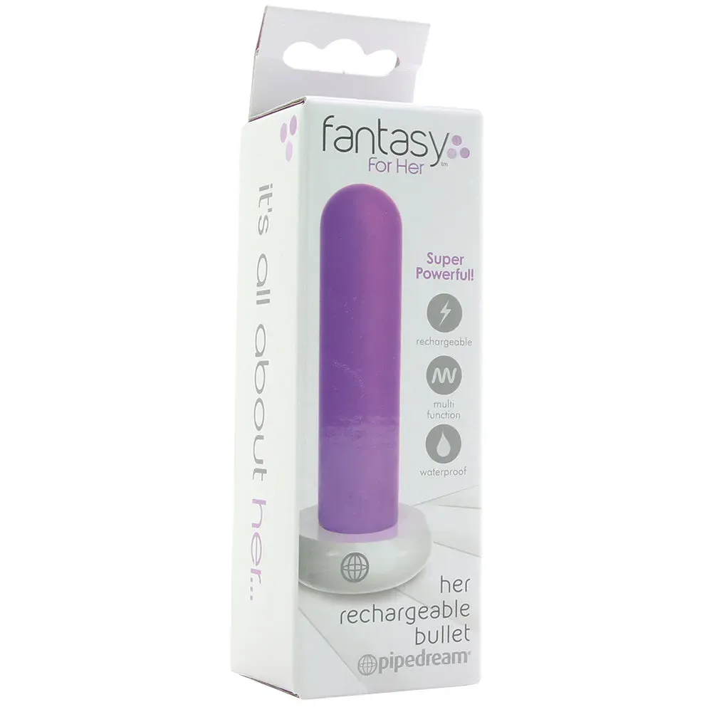 Pipedream  Fantasy For Her Rechargeable Bullet in Purple-Seduce Mart