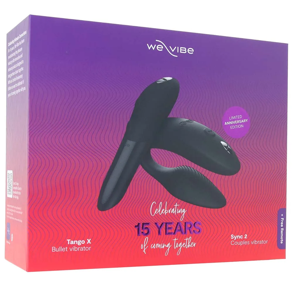 We-Vibe  We-Vibe Sync 2 and Tango X Anniversary Edition Set-Seduce Mart