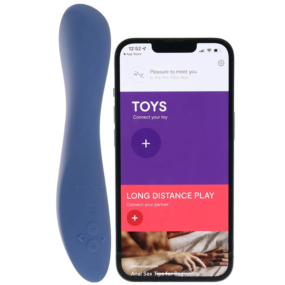 We-Vibe  We-Vibe Rave 2 Silicone G-Spot Vibe in Blue-Seduce Mart