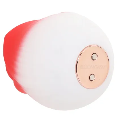 XR Brands  Bloomgasm Pulsing Petals Rose Stimulator in Red-Seduce Mart
