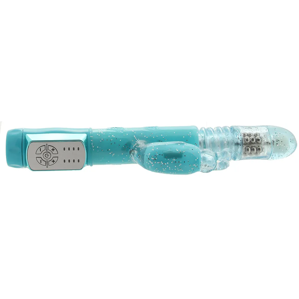 CalExotics  Dazzle Xtreme Thruster Rabbit Vibe in Teal-Seduce Mart