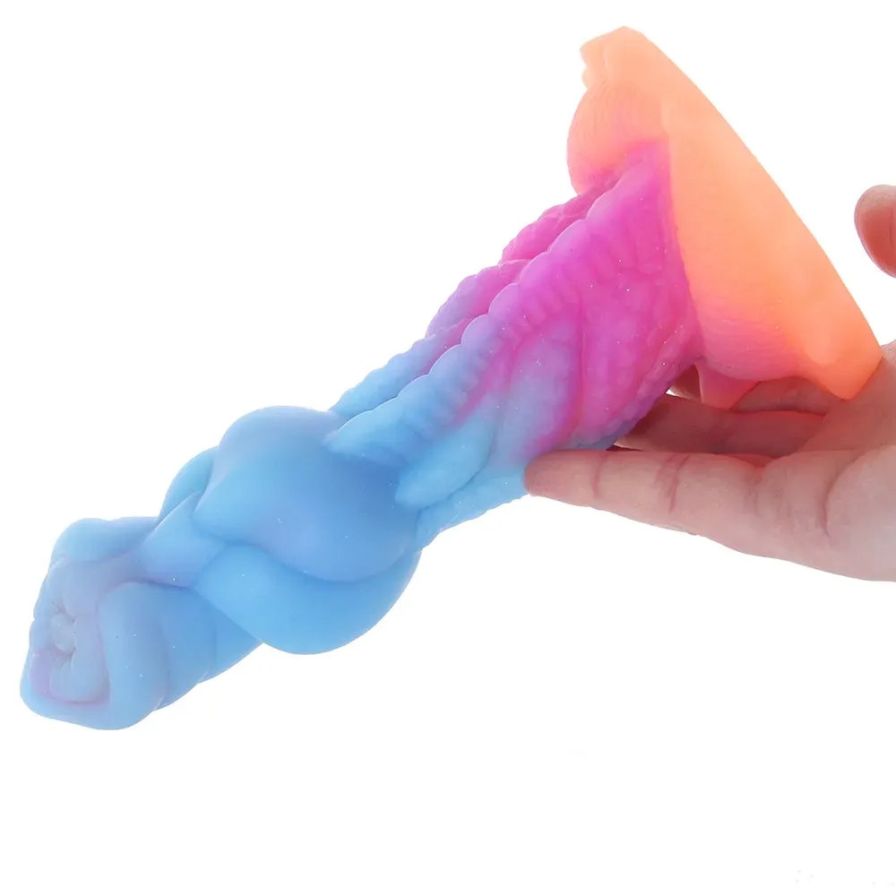 XR Brands  Creature Cocks Aqua-Cock Glow-in-the-Dark Dildo