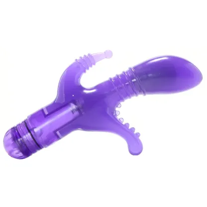 CalExotics  Triple Tease Vibe in Purple-Seduce Mart