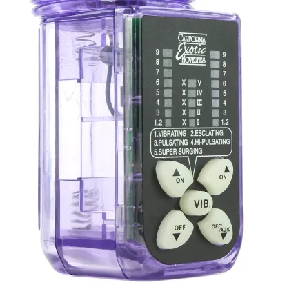 CalExotics  Purring Thrusting Panther Vibe in Purple-Seduce Mart