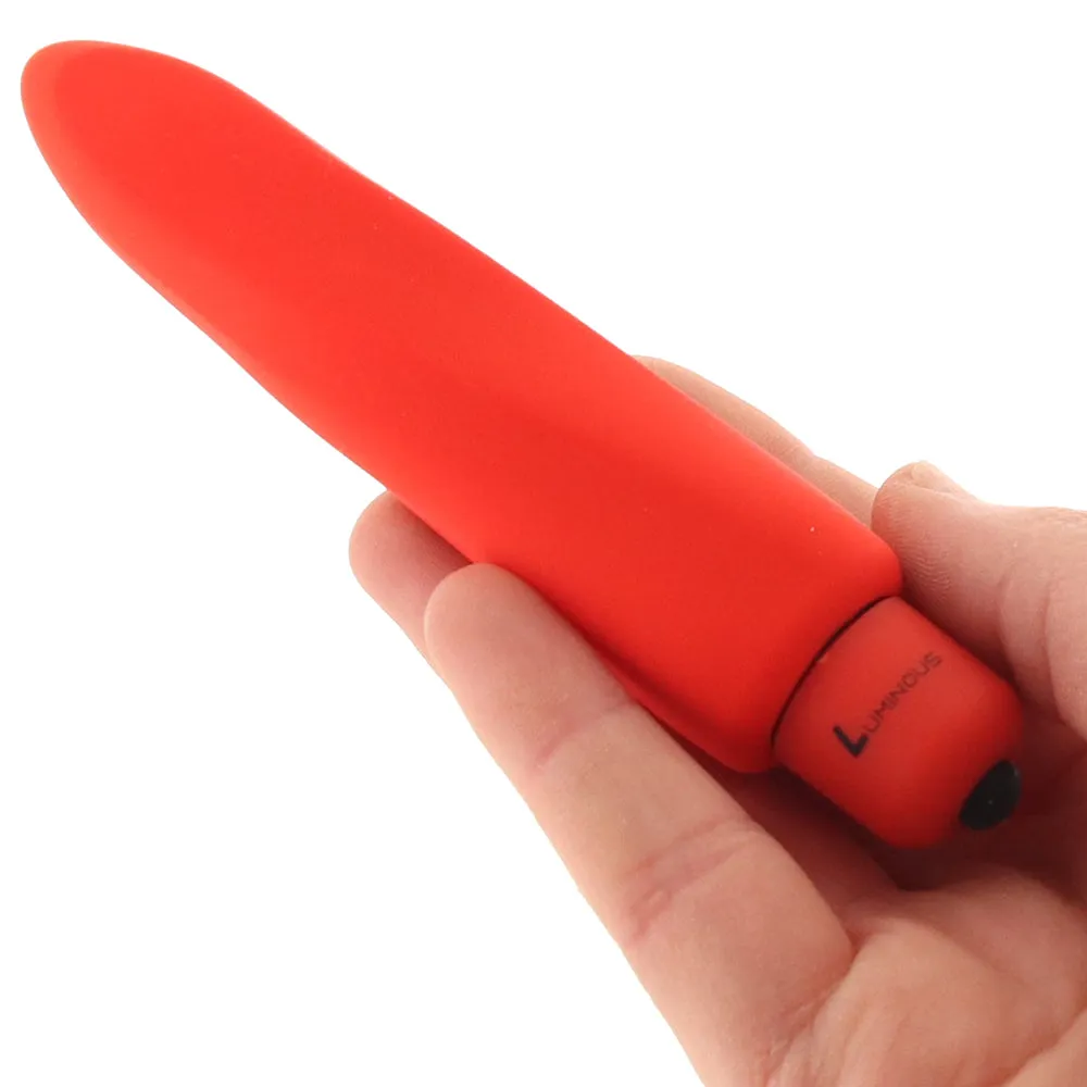 Shots Toys  Luminous Myra Silicone Bullet Vibe in Red-Seduce Mart