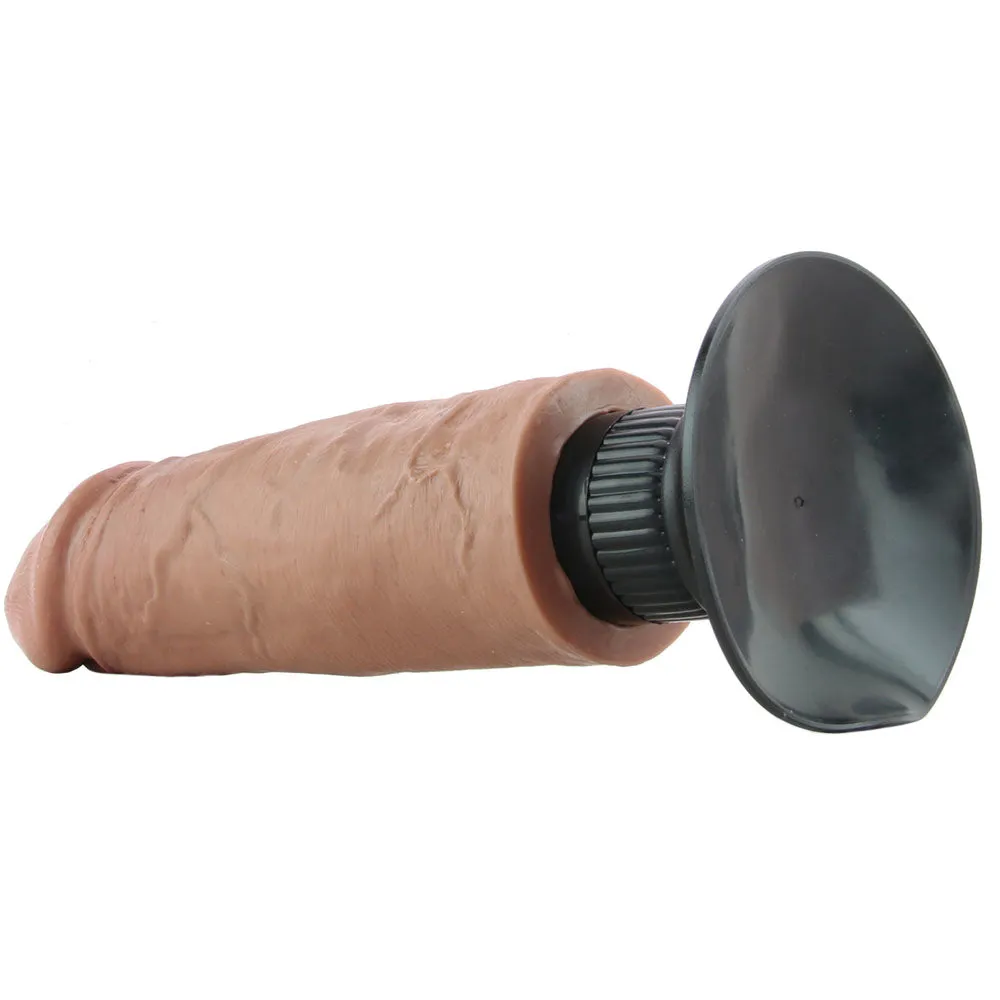 Pipedream  King Cock 10 Inch Vibrating Ballsy Dildo in Tan-Seduce Mart