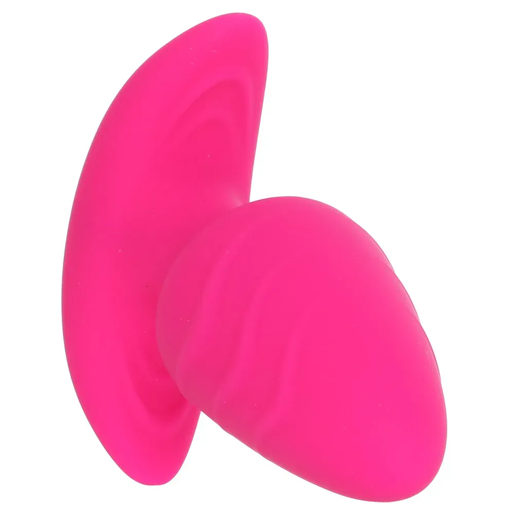 XR Brands  Bang! Rotating &amp; Vibrating Butt Plug in Pink-Seduce Mart