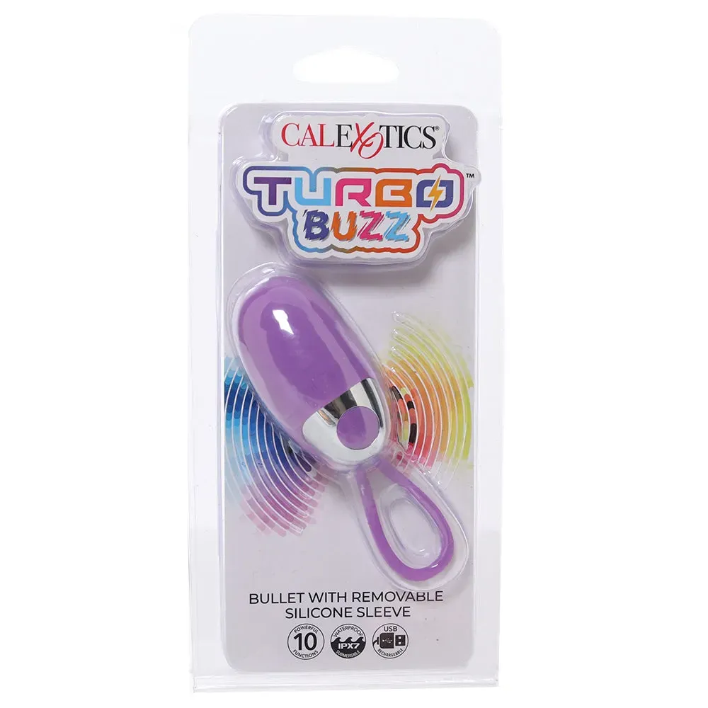 CalExotics  Turbo Buzz Bullet Vibe in Purple-Seduce Mart