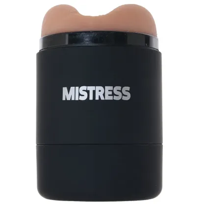 XR Brands  Mistress Double Shot Mini Masturbator in Light