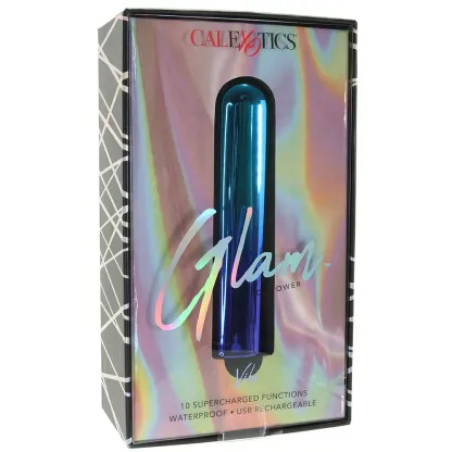 CalExotics  Glam Fierce Power Rechargeable Vibe in Blue-Seduce Mart