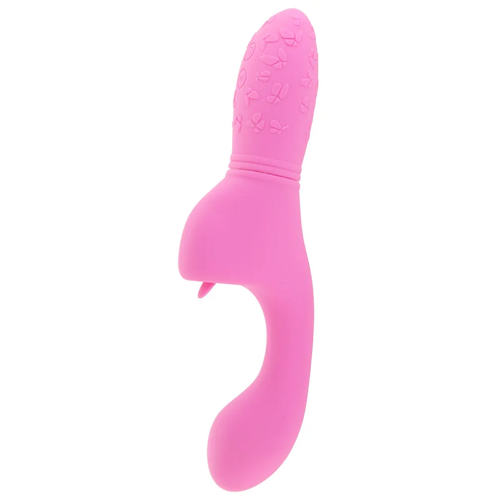 CalExotics  Rechargeable Butterfly Kiss Flicker Vibrator in Pink