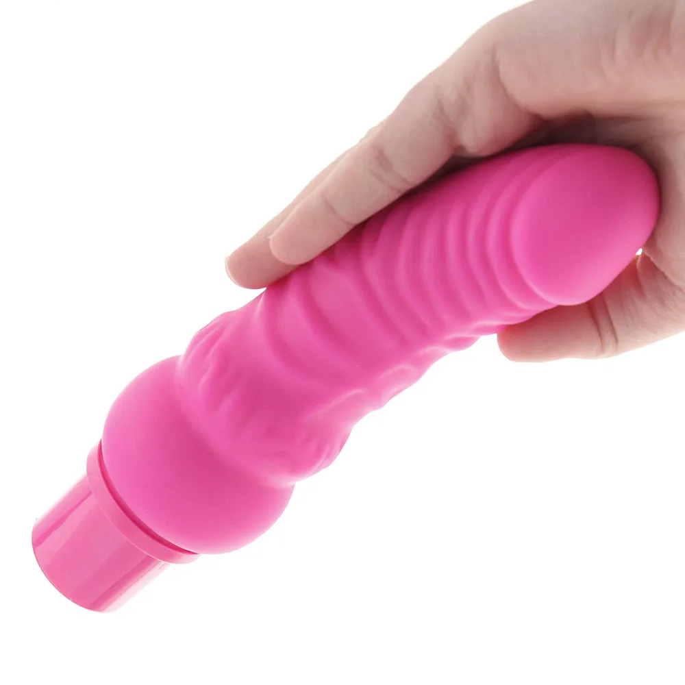 CalExotics  Power Stud Rechargeable Curvy Vibe in Pink-Seduce Mart