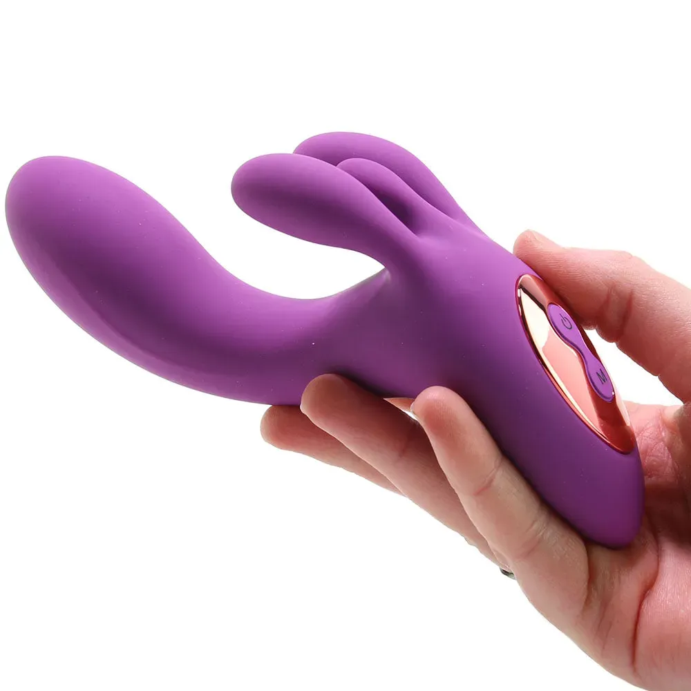 Nasstoys  Vibes of New York Triple Tickler Massager Vibe in Purple-Seduce Mart