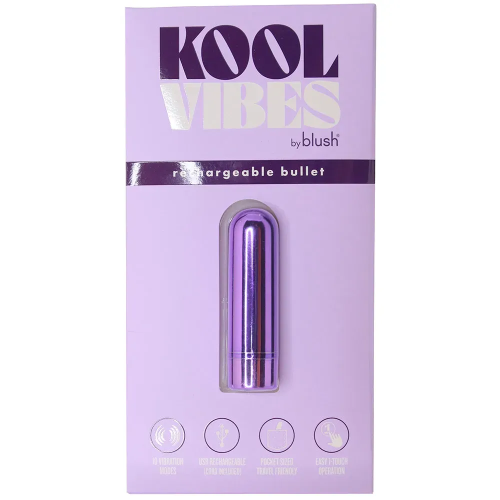 Blush  Kool Vibes Rechargeable Mini Bullet in Grape-Seduce Mart