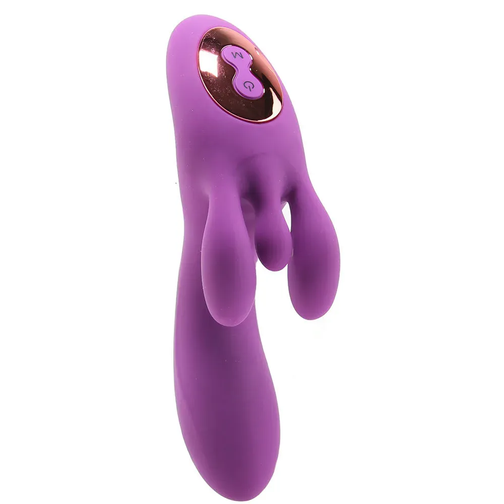 Nasstoys  Vibes of New York Triple Tickler Massager Vibe in Purple-Seduce Mart