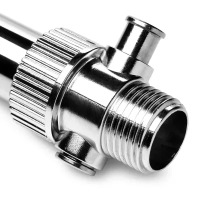 XR Brands  Clean Stream Enema Nozzle with Easy-Push Valve