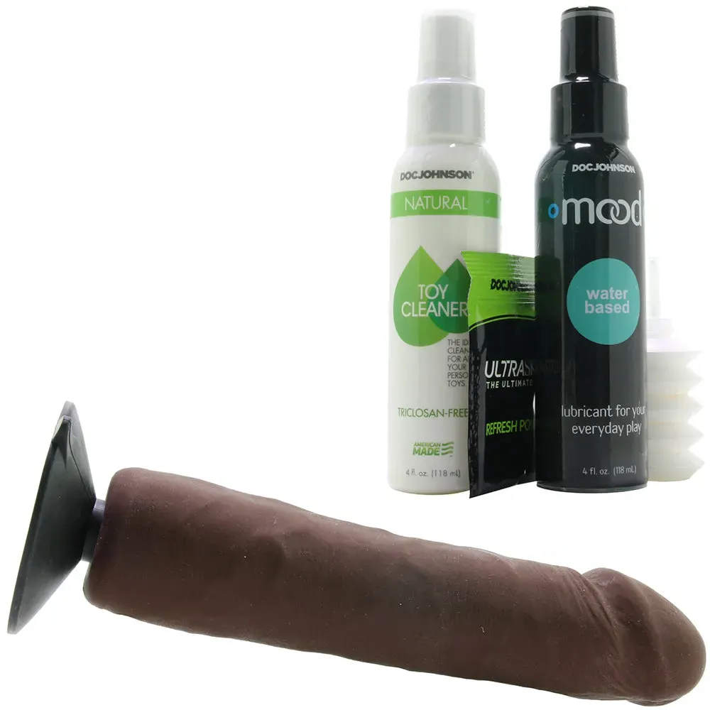 Doc Johnson  ULTRASKYN Vac-U-Lock Harness Set in Chocolate