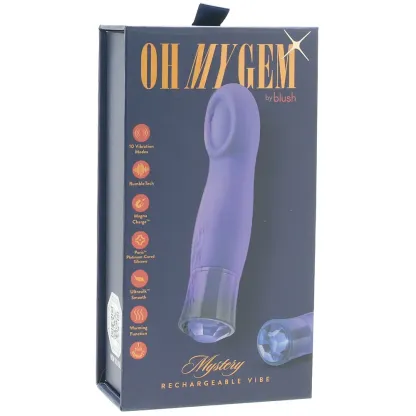 Blush  Oh My Gem Mystery Vibe in Sapphire-Seduce Mart