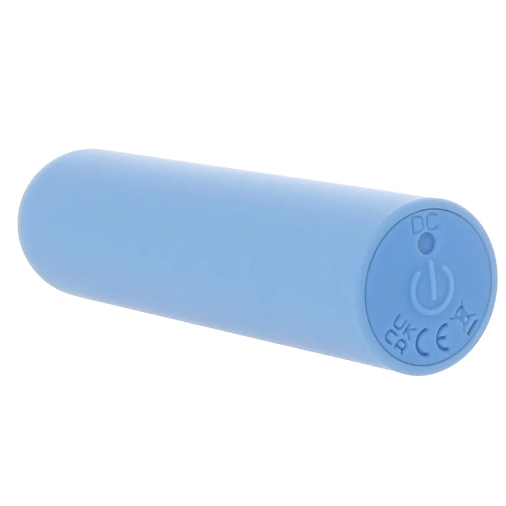 CalExotics  Turbo Buzz Rounded Bullet Vibe in Blue-Seduce Mart