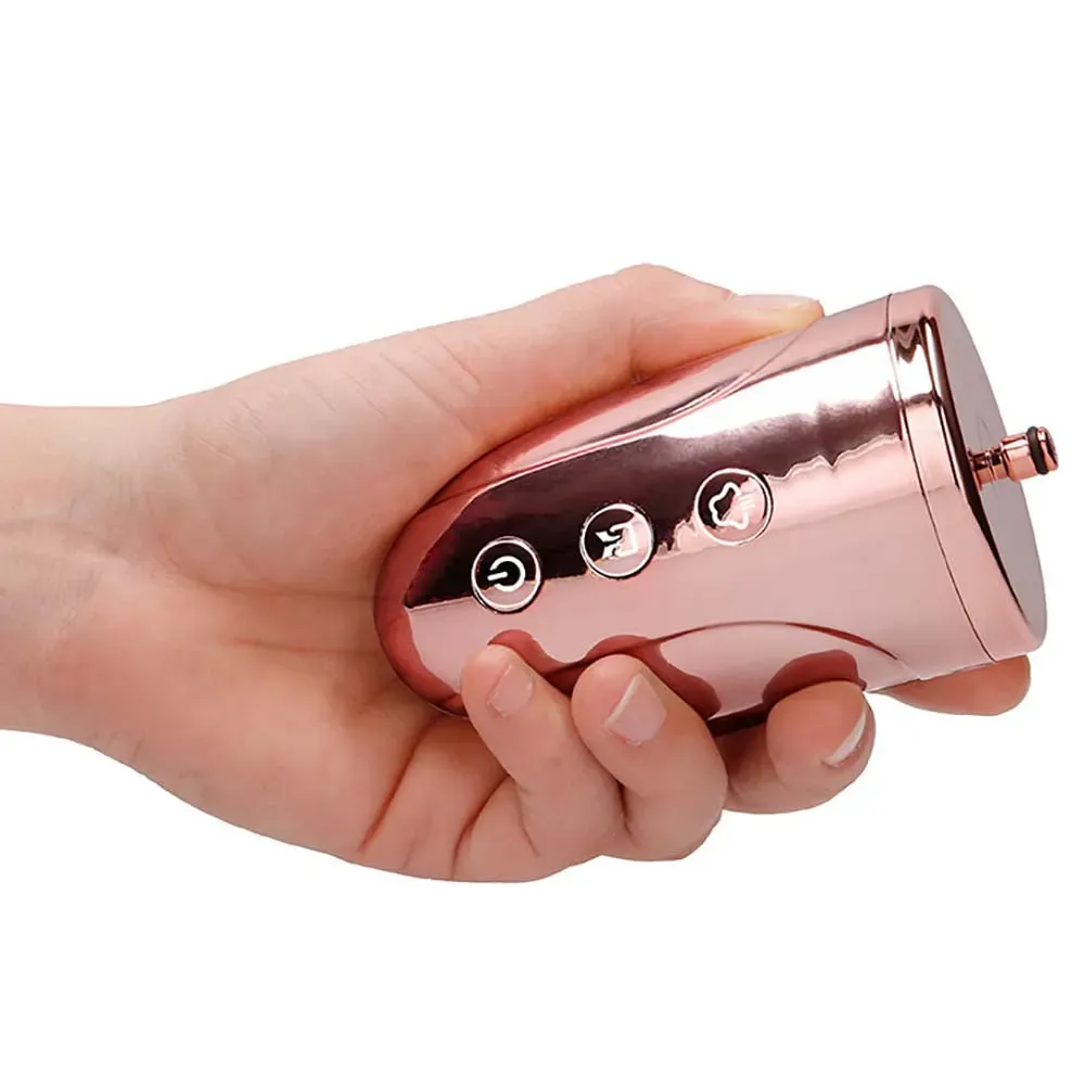 Shots Toys  Pumped Rechargeable Clitoral &amp; Nipple Pump Set in Medium-Seduce Mart