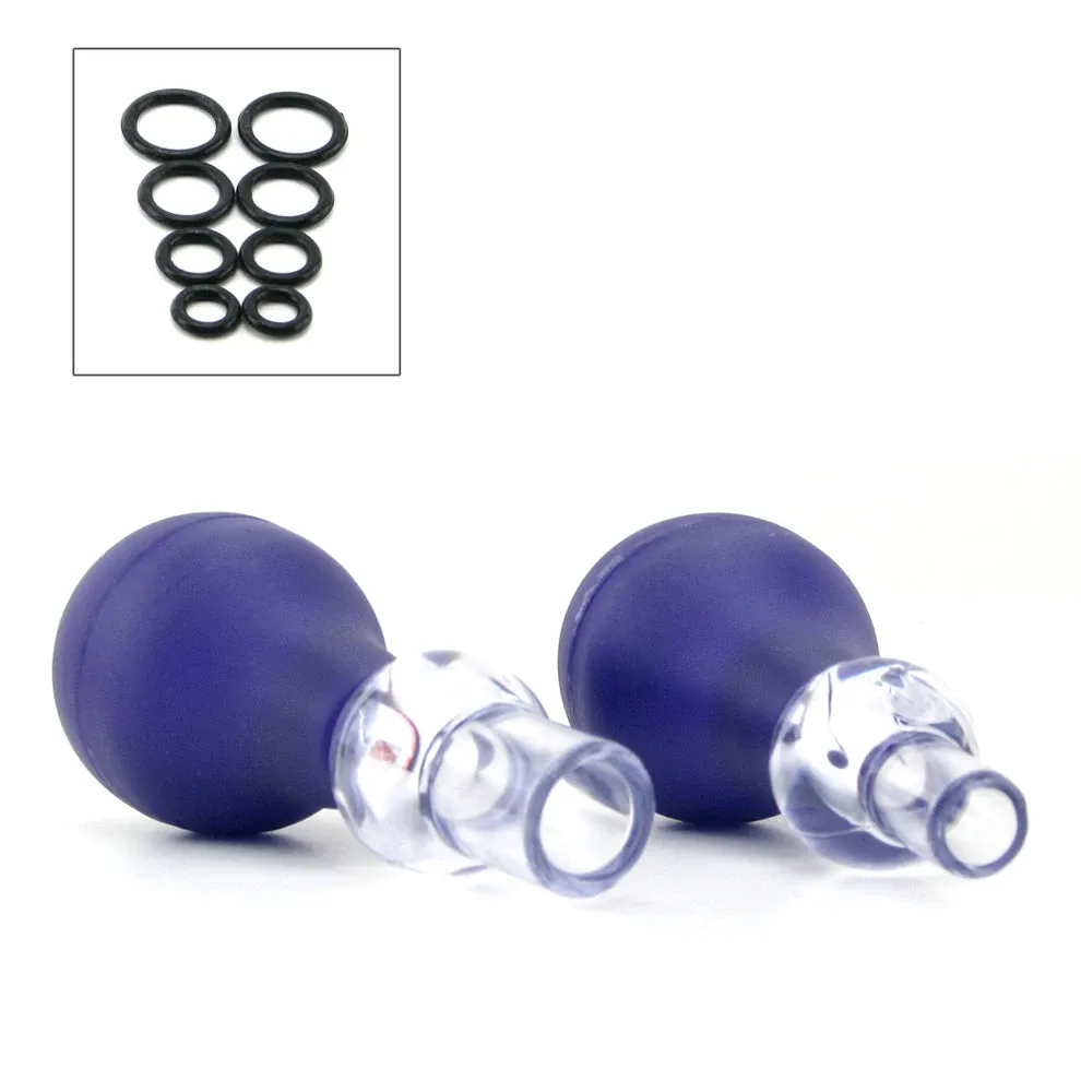 Fetish Fantasy Nipple Suction Set in Purple