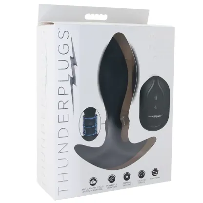 XR Brands  Thunder Plugs Rim Slide Remote Plug-Seduce Mart