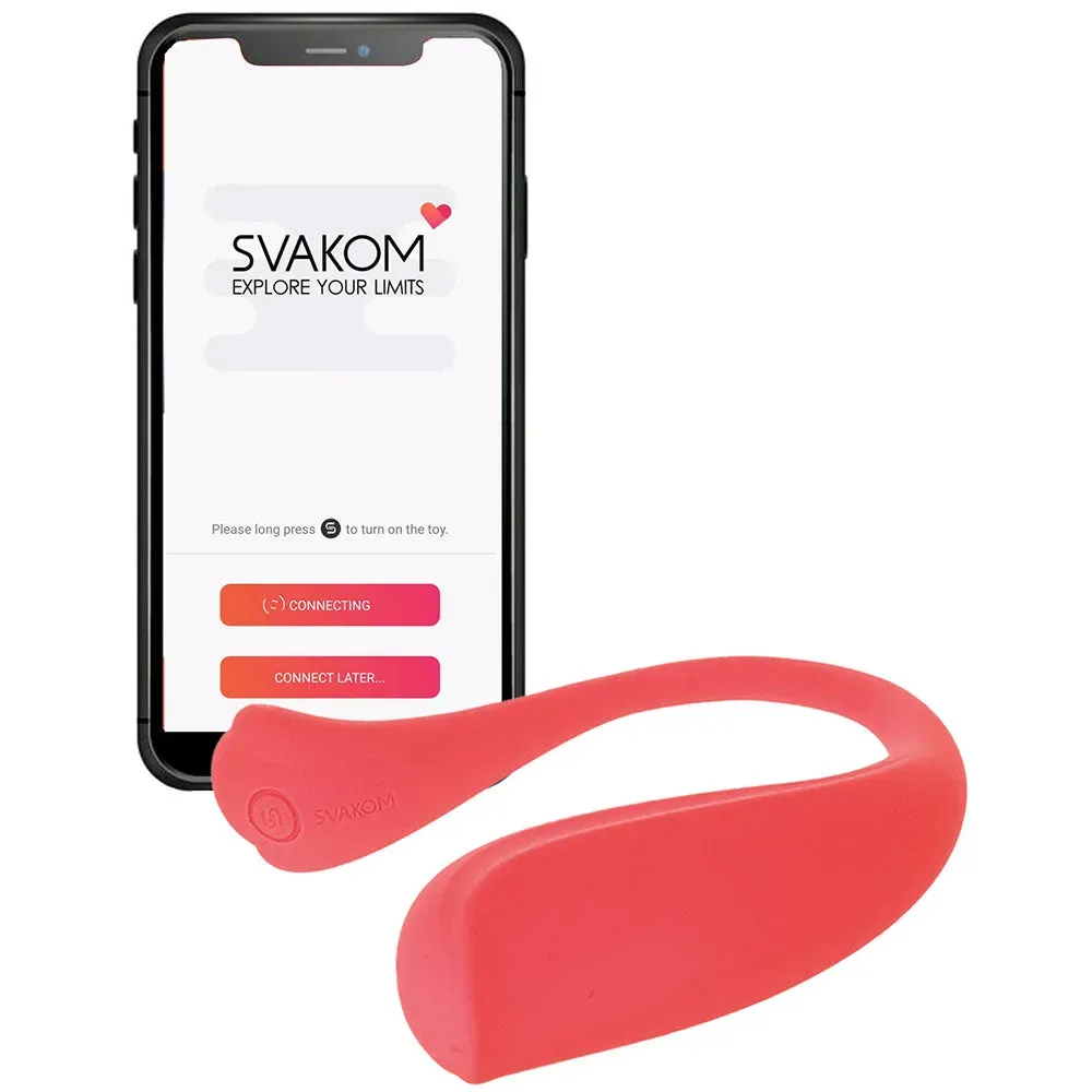Svakom  Phoenix Neo 2 App Controlled Vibe in Red-Seduce Mart