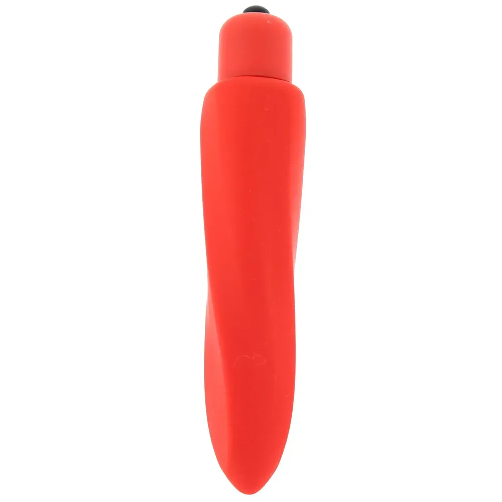 Shots Toys  Luminous Myra Silicone Bullet Vibe in Red-Seduce Mart